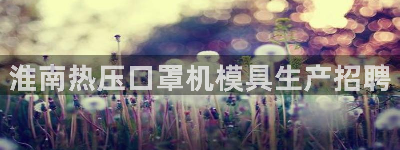 易倍申多少钱：淮南热压口罩机模具生产招聘