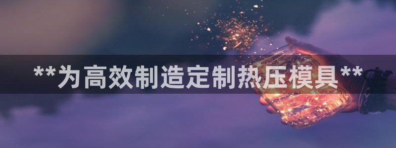 易倍emc网址网页版本登陆：**为高效制造定制热压模具*
