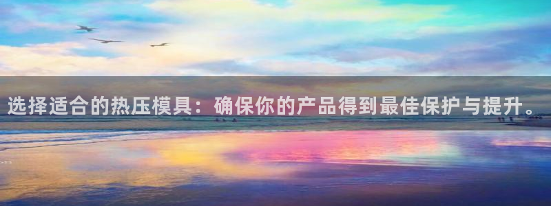 emc易倍全站官网：选择适合的热压模具：确保你的产品得到