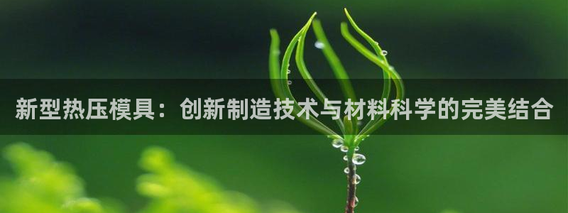 emc下载ios：新型热压模具：创新制造技术与材料科学的