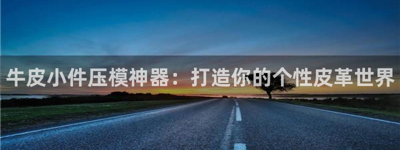 北京易倍思教育怎么样：牛皮小件压模神器：打造你的个性皮革