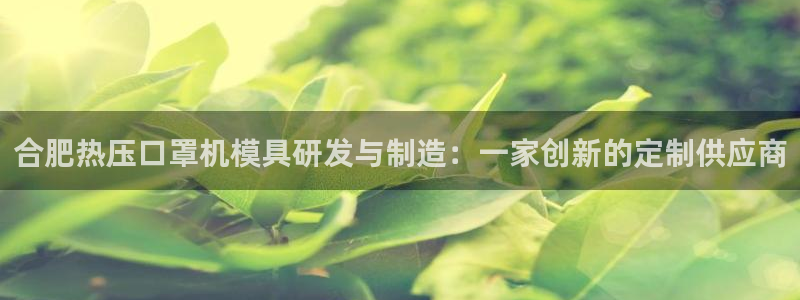 易倍申上市时间：合肥热压口罩机模具研发与制造：一家创新的